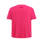 NBA DALLAS MAVERICKS TRIPLE PINK BIG GIRL'S SS SLIM FIT TEE (BEETROOT PURPLE)