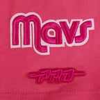 NBA DALLAS MAVERICKS TRIPLE PINK BIG GIRL'S SS SLIM FIT TEE (BEETROOT PURPLE)