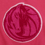 NBA DALLAS MAVERICKS TRIPLE PINK BIG GIRL'S SS SLIM FIT TEE (BEETROOT PURPLE)