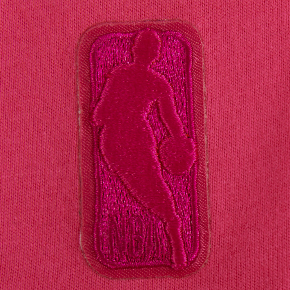NBA DALLAS MAVERICKS TRIPLE PINK BIG GIRL'S SS SLIM FIT TEE (BEETROOT PURPLE)
