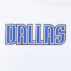 NBA DALLAS MAVERICKS CLASSIC CHANDAIL À CAPUCHON COURT EN MOLLETON POUR FEMME (BLANC)