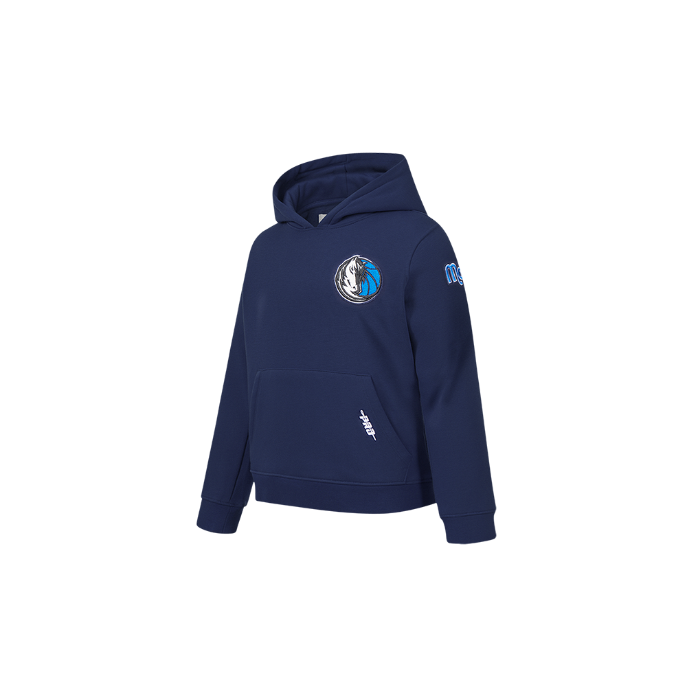 NBA DALLAS MAVERICKS CLASSIC TODDLER BOYS FLEECE PULLOVER HOODIE (MIDNIGHT NAVY)