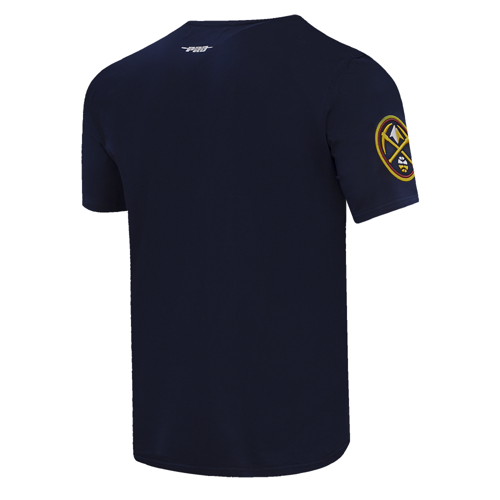 NBA DENVER NUGGETS SCRIPT TAIL T-SHIRT POUR HOMME (MARINE MINUIT)