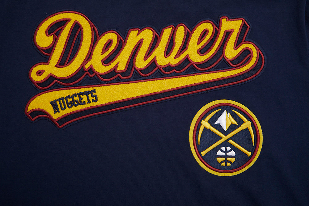 NBA DENVER NUGGETS SCRIPT TAIL T-SHIRT POUR HOMME (MARINE MINUIT)