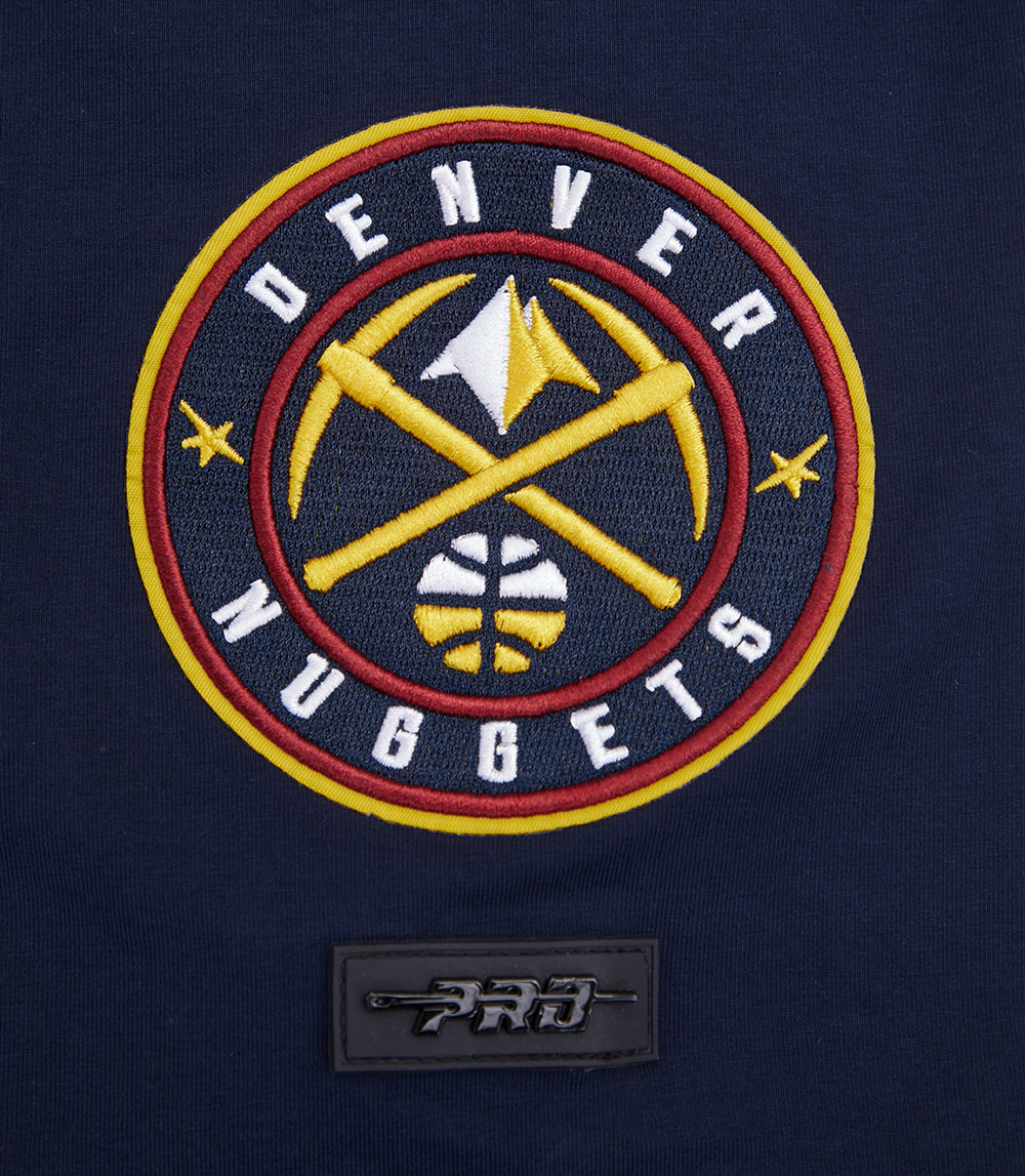 NBA DENVER NUGGETS SCRIPT TAIL T-SHIRT POUR HOMME (MARINE MINUIT)