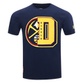 NBA DENVER NUGGETS T-SHIRT MASHUP POUR HOMME (MARINE MINUIT)