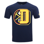 NBA DENVER NUGGETS T-SHIRT MASHUP POUR HOMME (MARINE MINUIT)