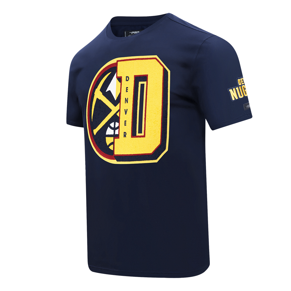 NBA DENVER NUGGETS T-SHIRT MASHUP POUR HOMME (MARINE MINUIT)
