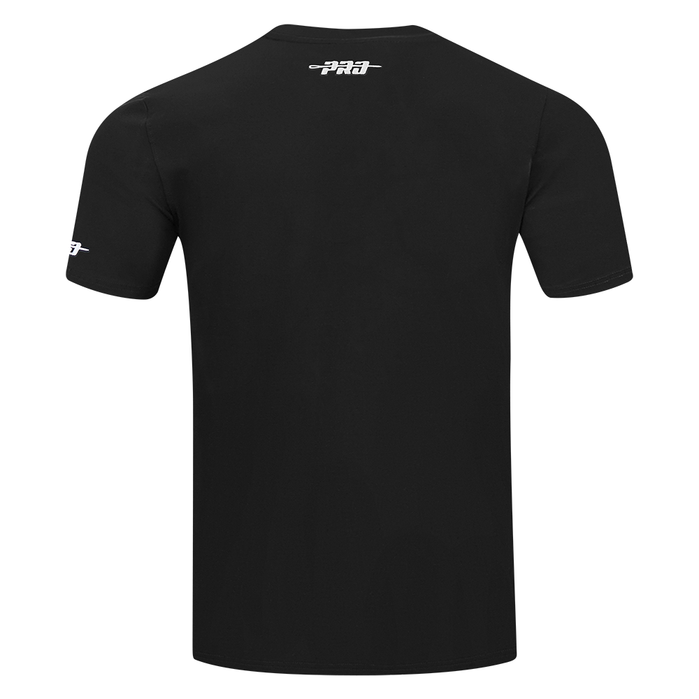 NBA DENVER NUGGETS SOUVENIR T-SHIRT EN JERSEY SIMPLE POUR HOMME (NOIR)