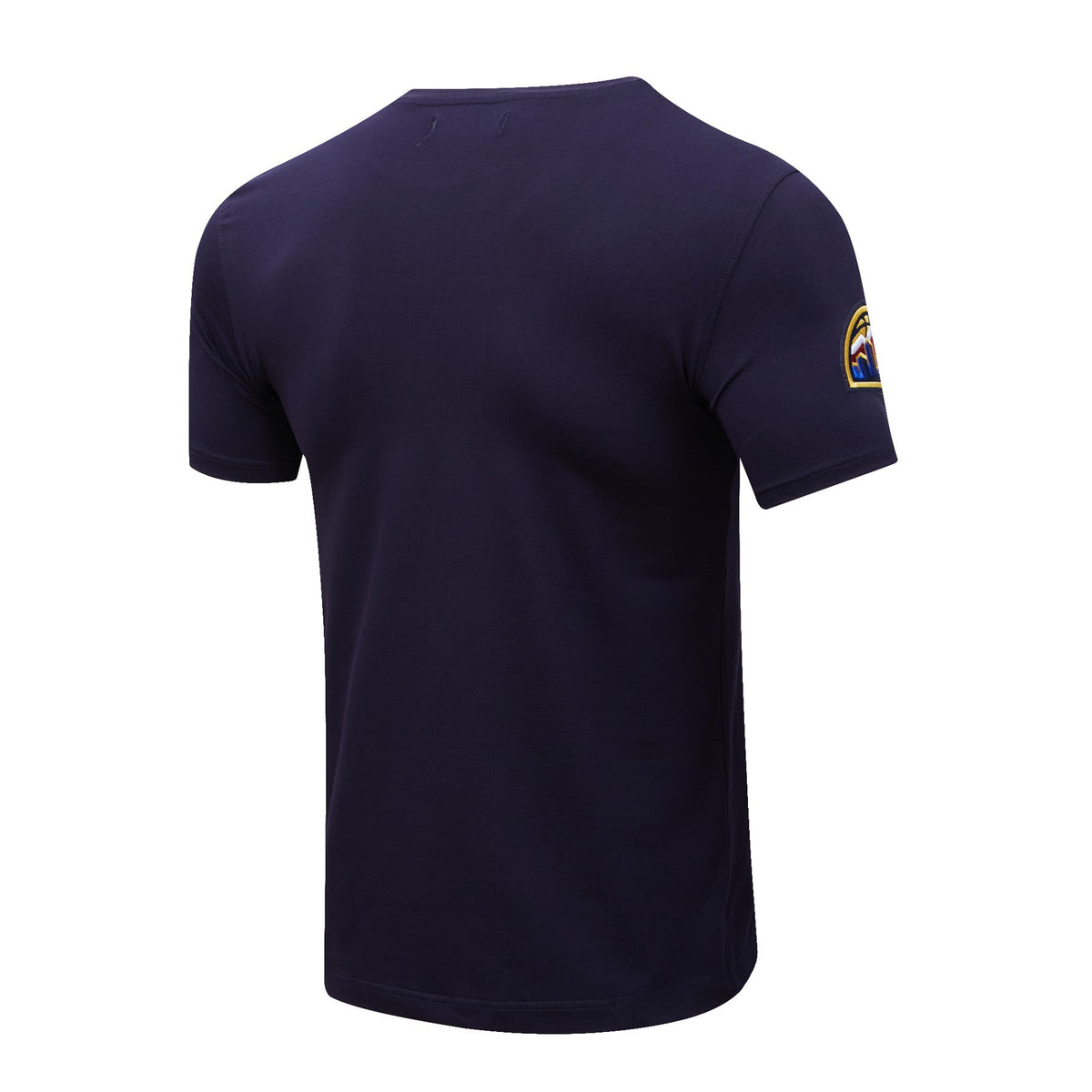 NBA DENVER NUGGETS CLASSIC CHENILLE T-SHIRT POUR HOMME (MARINE MINUIT)