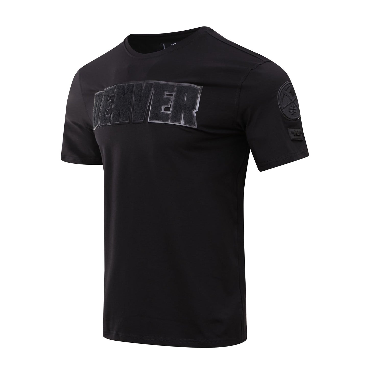 NBA DENVER NUGGETS TRIPLE BLACK MEN'S TEE (TRIPLE BLACK)