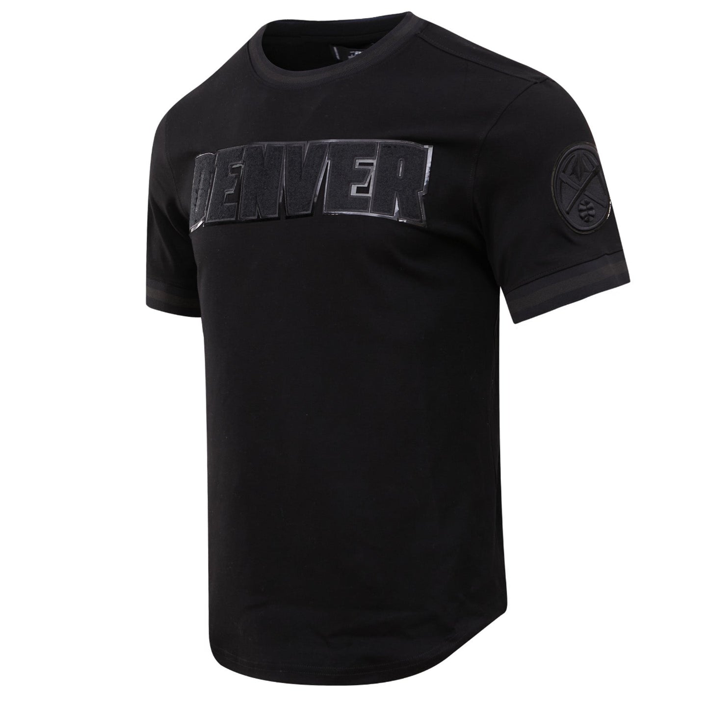 NBA DENVER NUGGETS TRIPLE BLACK MEN'S TEE (TRIPLE BLACK)
