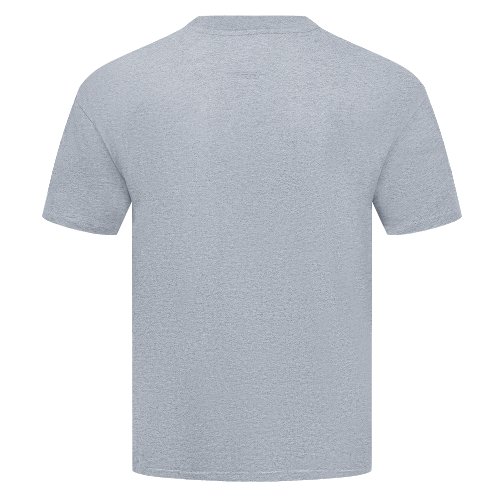 NBA DENVER NUGGETS NEUTRAL MEN'S DROP SHOULDER TEE (DARK HEATHER GRAY)