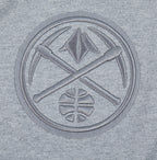 NBA DENVER NUGGETS NEUTRAL MEN'S DROP SHOULDER TEE (DARK HEATHER GRAY)