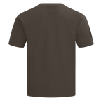 NBA DENVER NUGGETS NEUTRAL T-SHIRT À ÉPAULES TOMBANTES POUR HOMME (TAUPE FONCÉ)