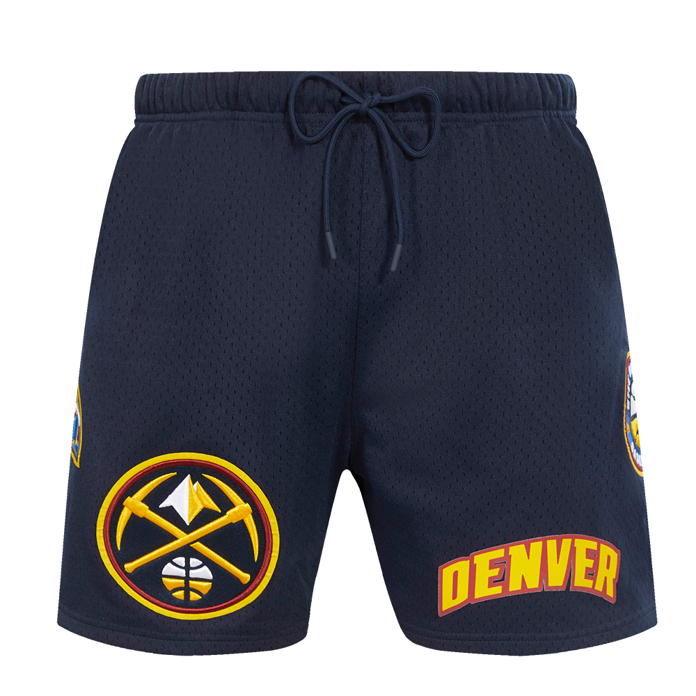 NBA DENVER NUGGETS CLASSIC SHORT EN FILET POUR HOMME (MARINE MINUIT)