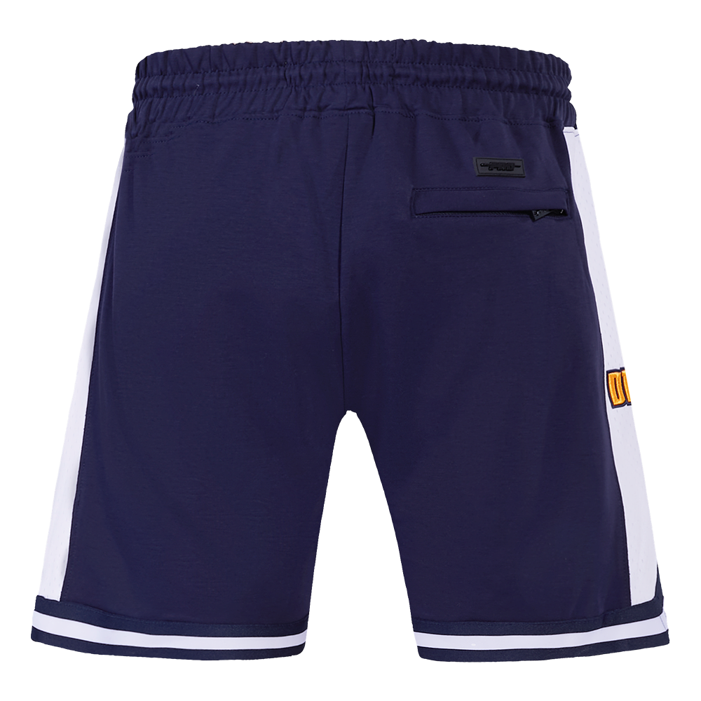 NBA DENVER NUGGETS SCRIPT TAIL SHORT EN MAILLE DOUBLE 2.0 POUR HOMME (MARINE MINUIT)