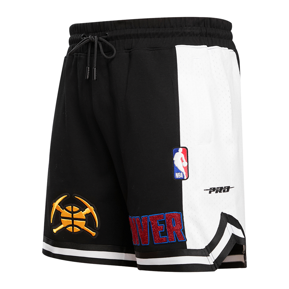 NBA DENVER NUGGETS MEN'S CHEST MILE HIGH 2.0 SHORT (BLACK)