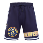 NBA DENVER NUGGETS CLASSIC CHENILLE MEN'S SHORT (MIDNIGHT NAVY)