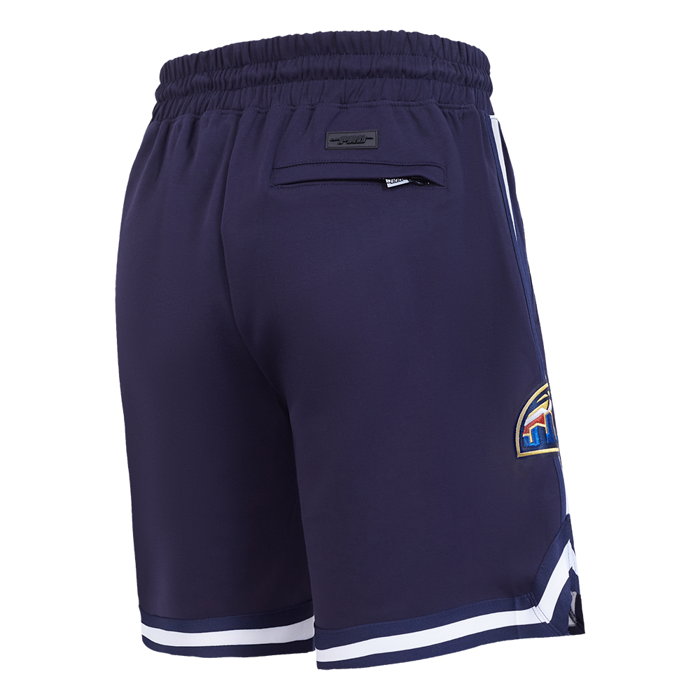 NBA DENVER NUGGETS CLASSIC CHENILLE MEN'S SHORT (MIDNIGHT NAVY)