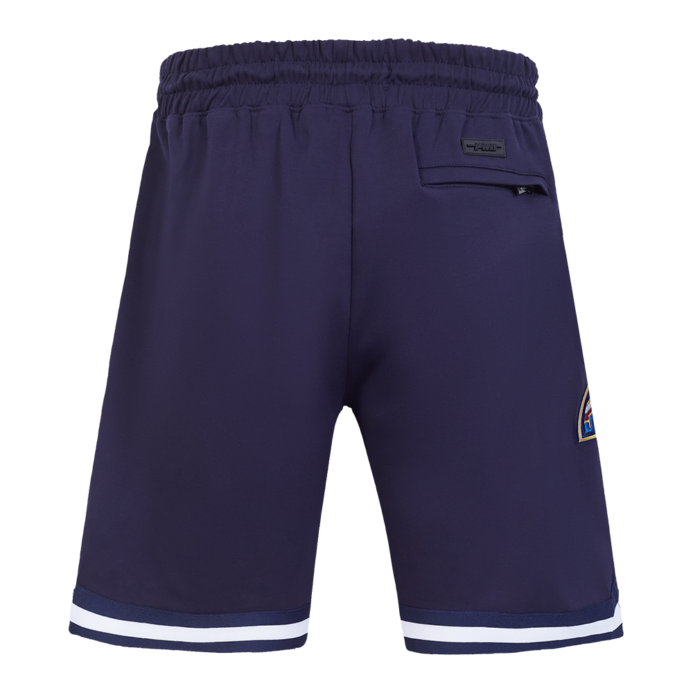 NBA DENVER NUGGETS CLASSIC CHENILLE MEN'S SHORT (MIDNIGHT NAVY)
