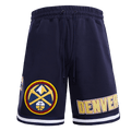 NBA DENVER NUGGETS CLASSIC CHENILLE MEN'S SHORT (MIDNIGHT NAVY)