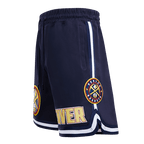 NBA DENVER NUGGETS CLASSIC CHENILLE MEN'S SHORT (MIDNIGHT NAVY)