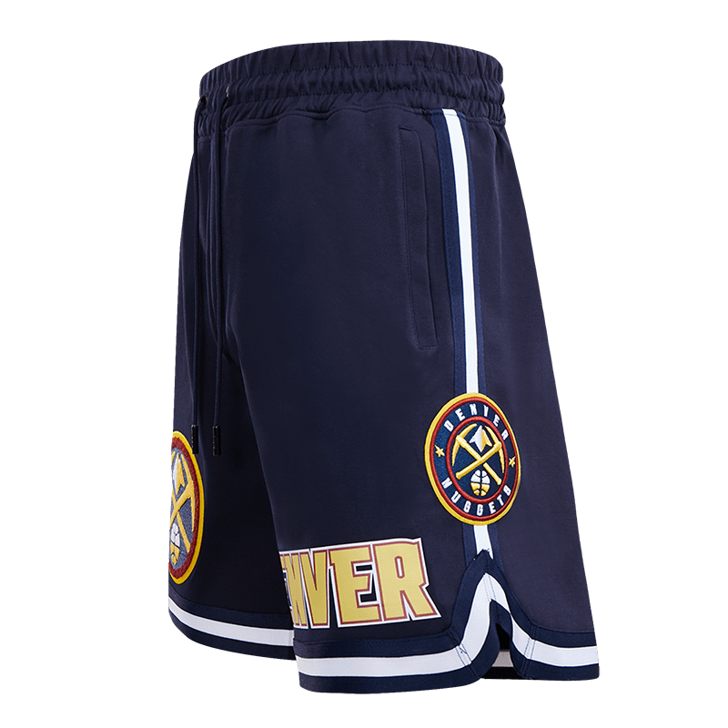 NBA DENVER NUGGETS CLASSIC CHENILLE MEN'S SHORT (MIDNIGHT NAVY)