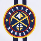 NBA DENVER NUGGETS CLASSIC CHENILLE SHORT POUR HOMME (BLANC)