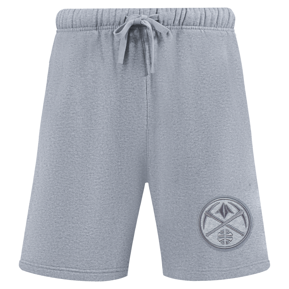 NBA DENVER NUGGETS NEUTRAL MEN'S SHORT (DARK HEATHER GRAY)
