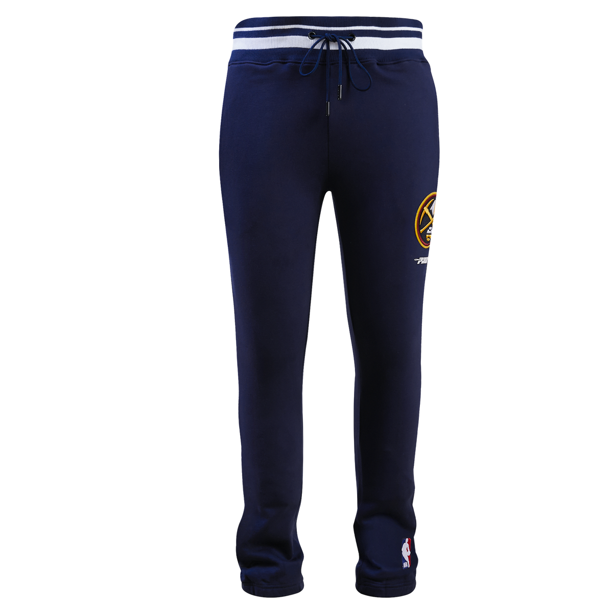 NBA DENVER NUGGETS SCRIPT TAIL PANTALON OUATÉ EN MOLLETON CÔTELÉ POUR HOMME (MARINE MINUIT)