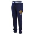 NBA DENVER NUGGETS SCRIPT TAIL PANTALON OUATÉ EN MOLLETON CÔTELÉ POUR HOMME (MARINE MINUIT)