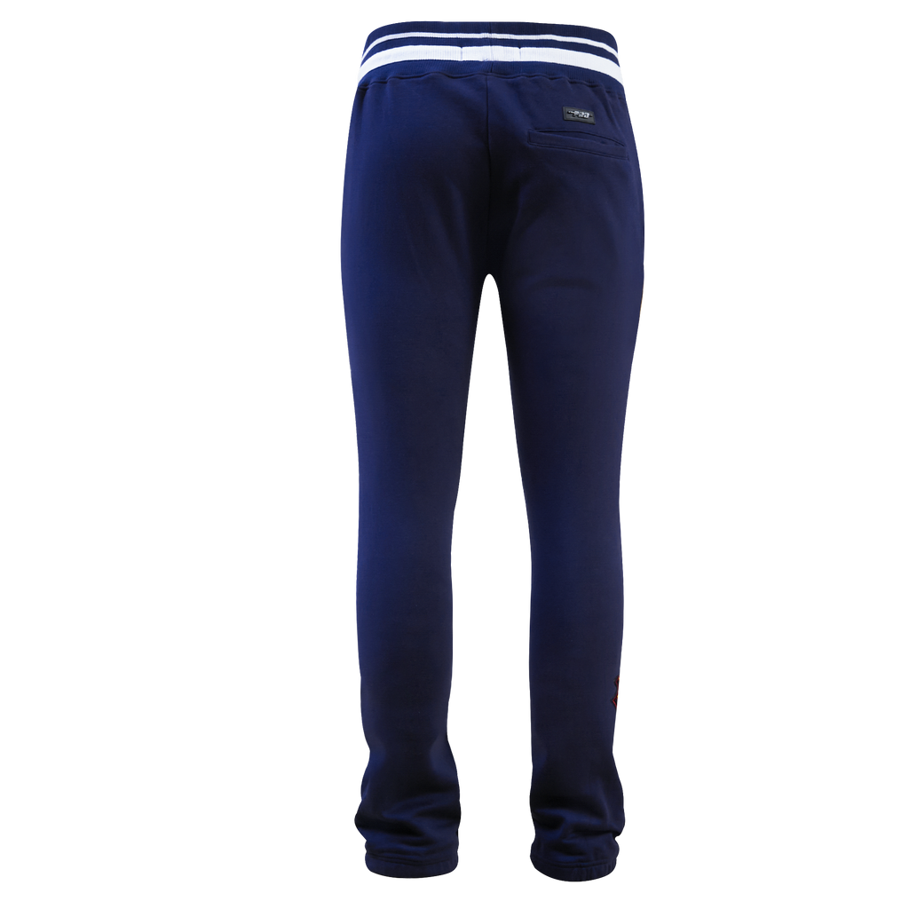 NBA DENVER NUGGETS SCRIPT TAIL PANTALON OUATÉ EN MOLLETON CÔTELÉ POUR HOMME (MARINE MINUIT)