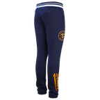 NBA DENVER NUGGETS SCRIPT TAIL PANTALON OUATÉ EN MOLLETON CÔTELÉ POUR HOMME (MARINE MINUIT)