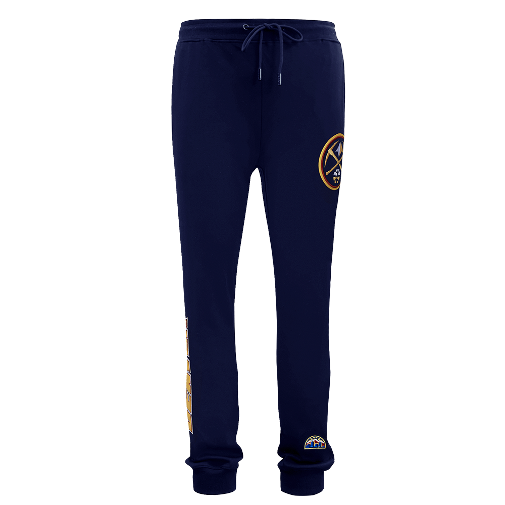NBA DENVER NUGGETS CLASSIC CHENILLE MEN'S JOGGER (MIDNIGHT NAVY)