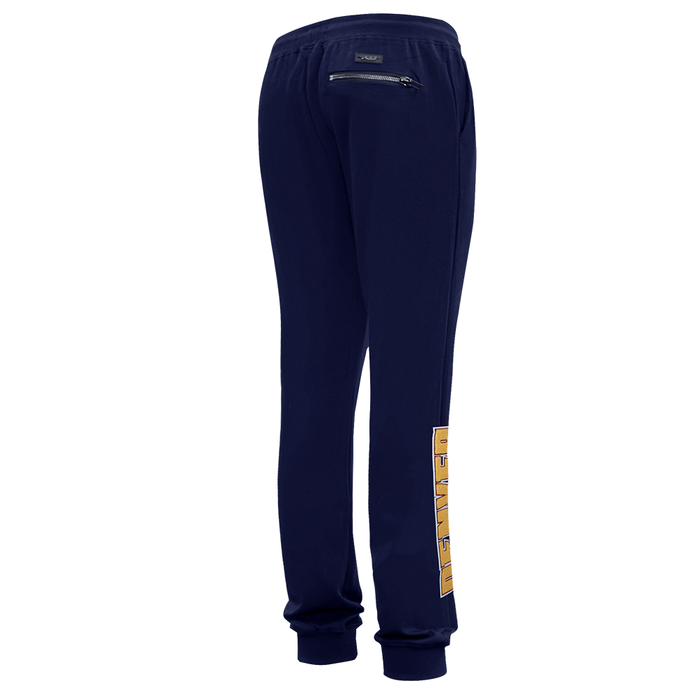NBA DENVER NUGGETS CLASSIC CHENILLE MEN'S JOGGER (MIDNIGHT NAVY)