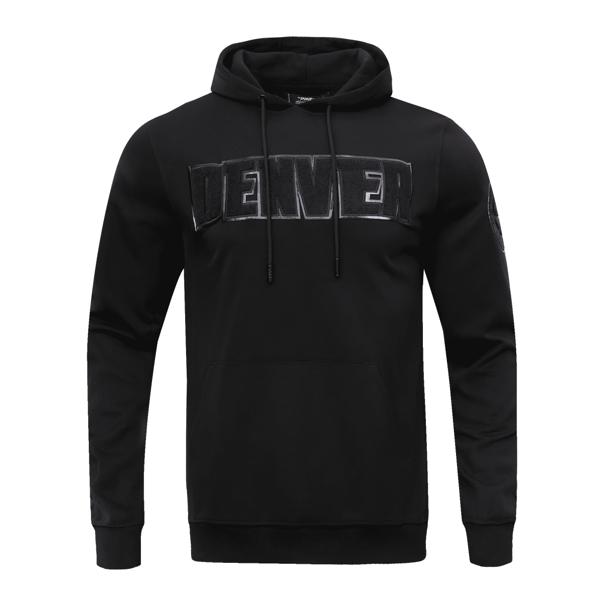 NBA DENVER NUGGETS TRIPLE BLACK CHANDAIL À CAPUCHON POUR HOMME (TRIPLE NOIR)