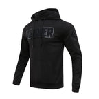 NBA DENVER NUGGETS TRIPLE BLACK CHANDAIL À CAPUCHON POUR HOMME (TRIPLE NOIR)