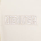 NBA DENVER NUGGETS NEUTRAL MEN'S DROP SHOULDER FLC CREWNECK (EGGSHELL)