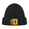NBA DENVER NUGGETS MASH UP POLAR FLEECE LINED PRO BEANIE CUFFED (MIDNIGHT NAVY)