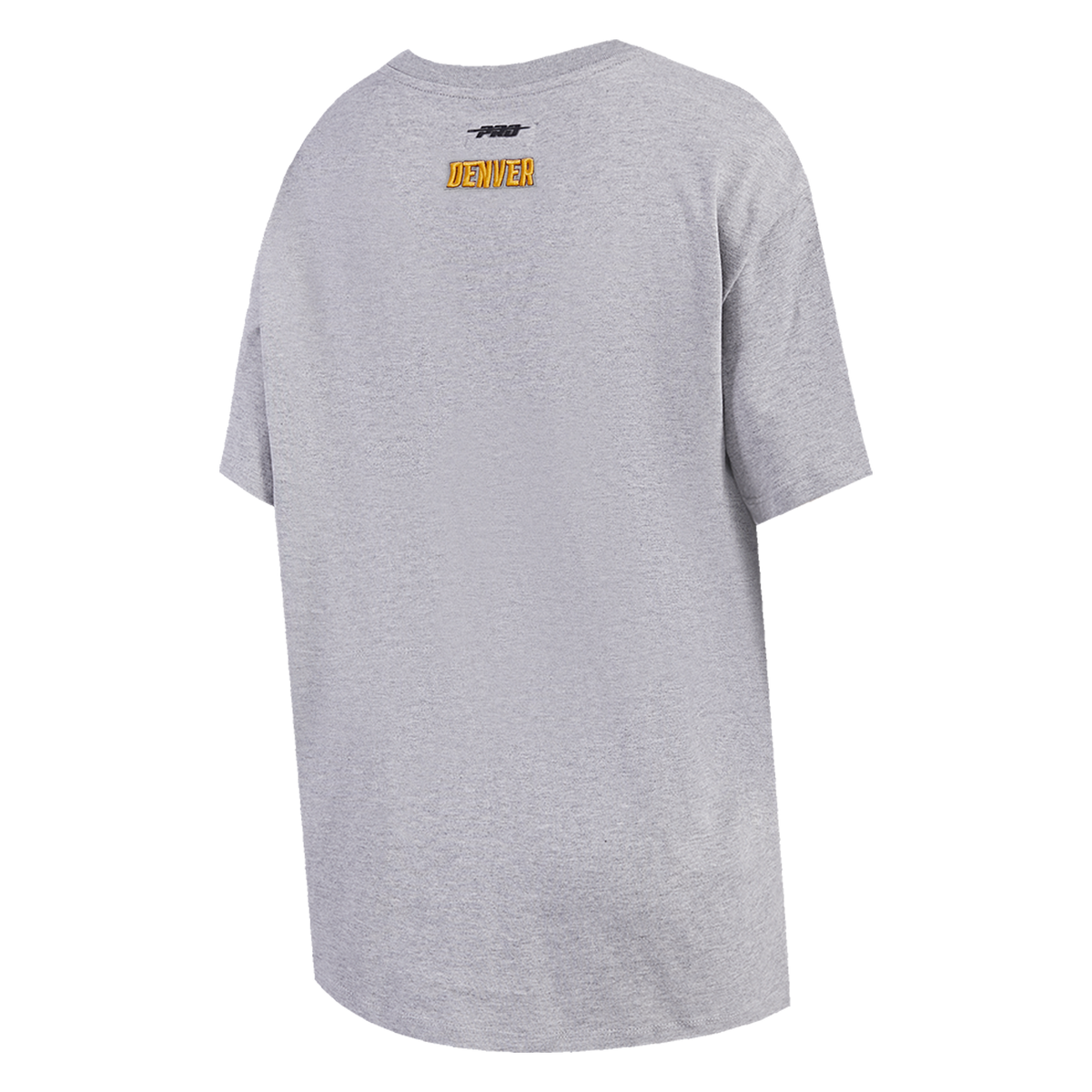 NBA DENVER NUGGETS SCRIPT TAIL WOMEN'S BOYFRIEND TEE (HEATHER GREY)