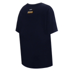 NBA DENVER NUGGETS SCRIPT TAIL T-SHIRT DE COUPE BOYFRIEND POUR FEMME (MARINE MINUIT)