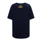 NBA DENVER NUGGETS SCRIPT TAIL T-SHIRT DE COUPE BOYFRIEND POUR FEMME (MARINE MINUIT)