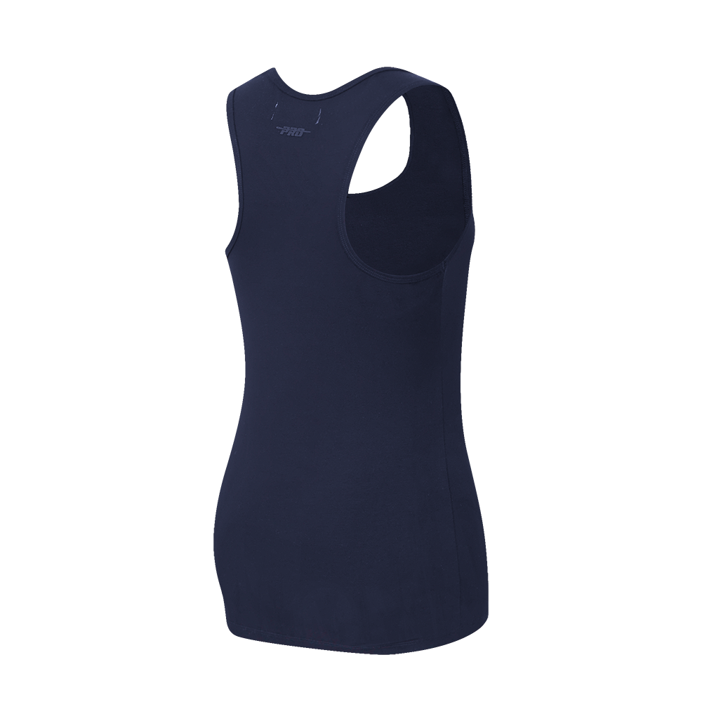 NBA DENVER NUGGETS CLASSIC CAMISOLE DOS NAGEUR À COUPE DÉCONTRACTÉE POUR FEMME (MARINE MINUIT)