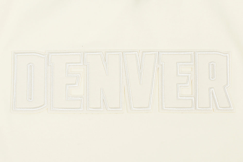 NBA DENVER NUGGETS NEUTRAL WOMEN'S BOXY TEE (EGGSHELL)