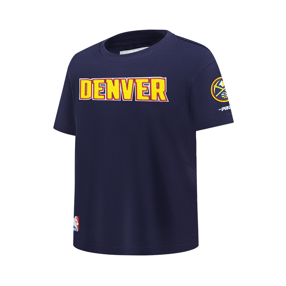 NBA DENVER NUGGETS CLASSIC BIG BOY'S SJ TEE (MIDNIGHT NAVY)