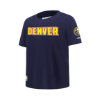 NBA DENVER NUGGETS CLASSIC BIG BOY'S SJ TEE (MIDNIGHT NAVY)