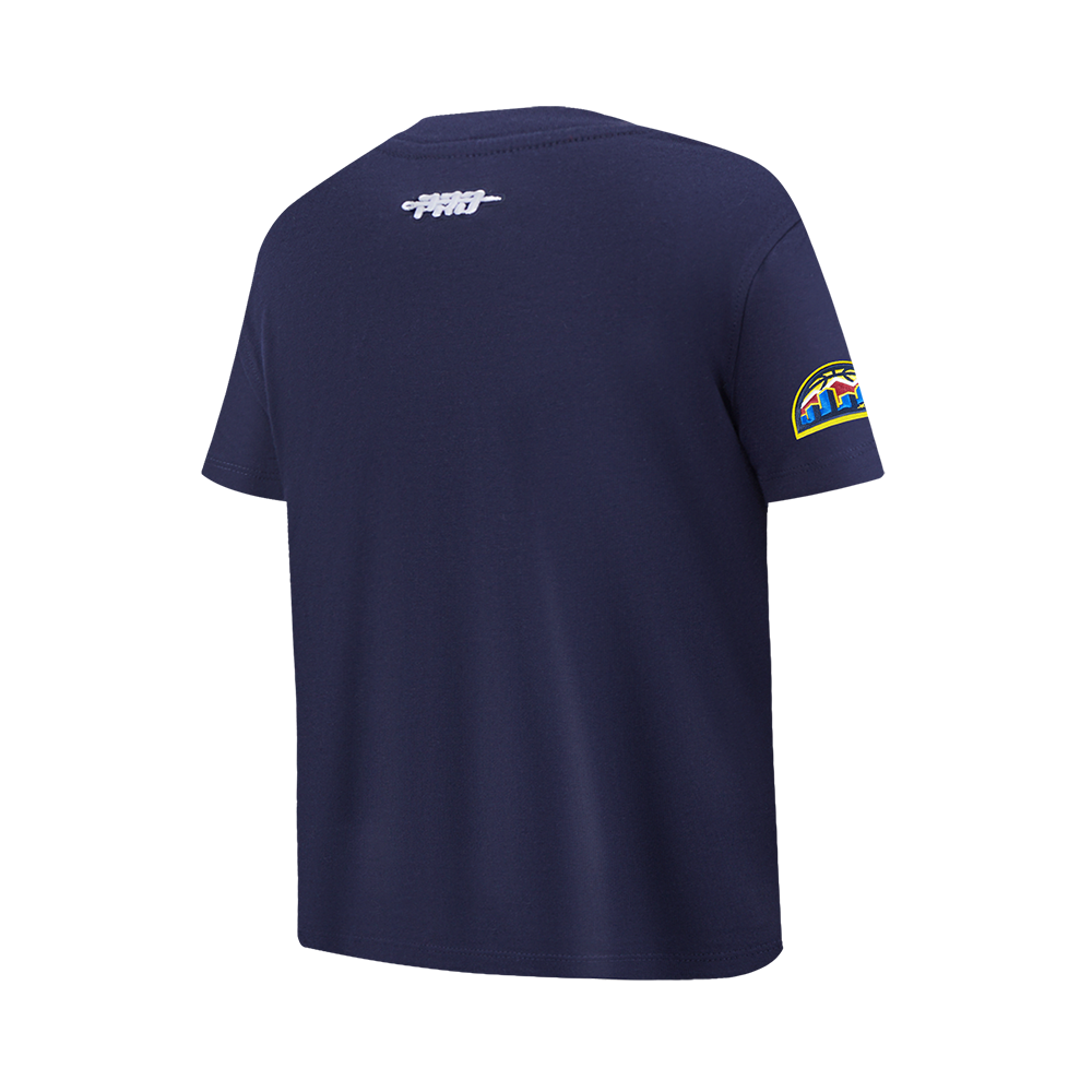 NBA DENVER NUGGETS CLASSIC BIG BOY'S SJ TEE (MIDNIGHT NAVY)