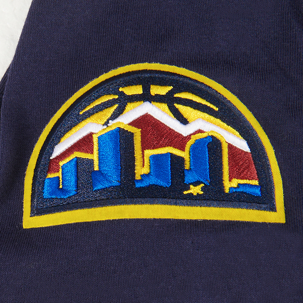 NBA DENVER NUGGETS CLASSIC BIG BOY'S SJ TEE (MIDNIGHT NAVY)