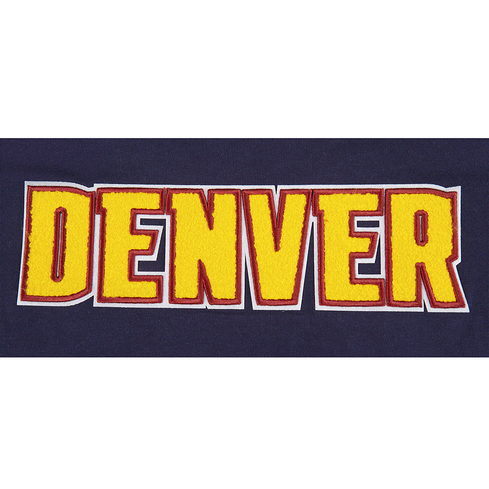 NBA DENVER NUGGETS CLASSIC BIG BOY'S SJ TEE (MIDNIGHT NAVY)
